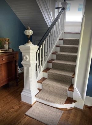 custom carpet stair runner flooring hardwood installation